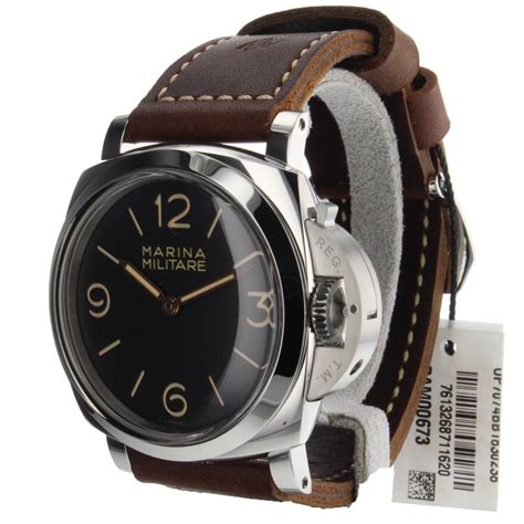 Panerai Luminor Marina Militare Limited Edition Polished .